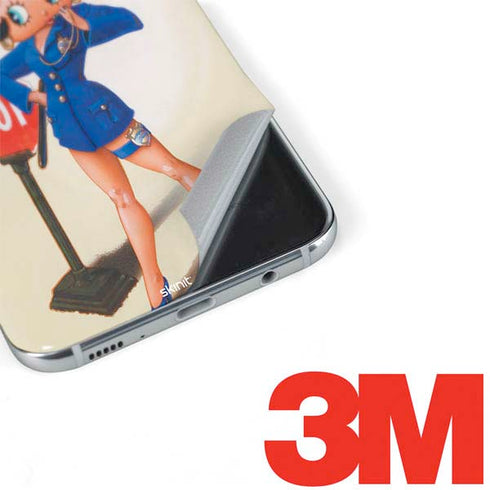 Betty Boop The Police Officer Galaxy S8 Plus Skin
